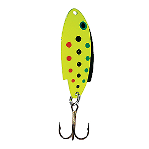 THOMAS LURES Thomas Spinning Lures Buoyant Spoons - Chartreuse