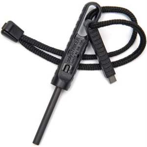 Exotac Fire Starters 1600BLK Waterproof Black Polystriker Firestarter