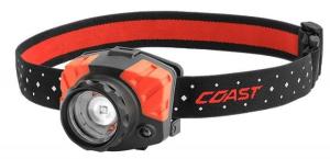 Coast FL85 Dual Color Pure Beam Focusing Headlamp 540 Lumens, Black,Box 21329