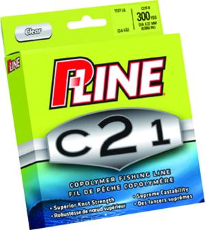 P-Line Copolymer Fishing Line 4lb 300yd Filler Clear, C21F-4