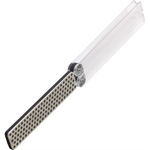 DMT Knife Sharpeners FWX Dia-Fold Extra Coarse Diamond Whetstone With Clear Folding Handle