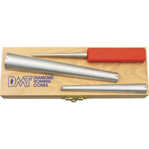 DMT Knife Sharpeners DCKF Fine Grit Diamond Honing Cones Kit