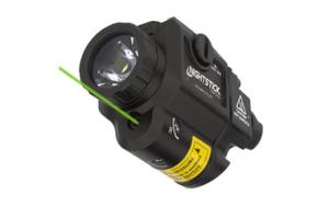 Nightstick Compact Weapon Mounted Light with Green Laser 650 Lumens