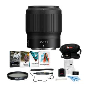 Nikon NIKKOR Z 50mm f/1.8 S Lens in Black