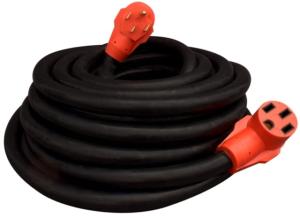 Valterra Mighty Cord 50 Amp Extension Cord With Handle - 50ft, Red, 50ft, A10-5050EH