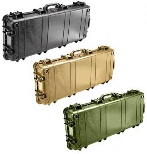 Pelican 1700 Watertight Protector Rifle Case w/Wheels and Foam, 35in Long Interior, OD Green, 1700-000-130