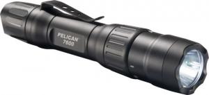 Pelican 7600, 3-Color Led Li-Ion Rechargeable, Black, 076000-0000-110