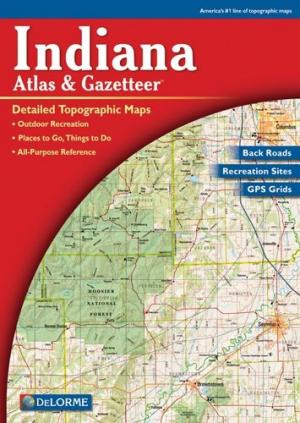 Indiana Atlas, Publisher - DeLorme