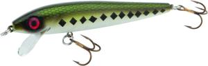 Rebel Lures Rebel Value Minnow Lure, Floating, Bass, 3 1/2in, 5/16oz, F10478V