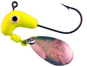 Road Runner Original Heads, 1/32 oz, Chartreuse 4/Pack, 151-012