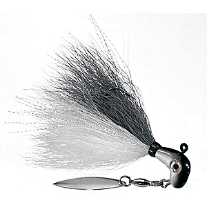 Blakemore Roadrunner Bucktail Pro Fishing Jig White/White, 3/8 Oz - Fresh Water Jigs And Spoons at Academy Sports