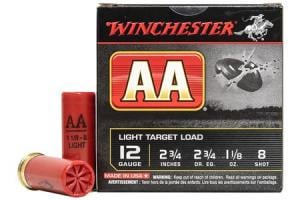 Winchester WIN AA TRGT 12GA 2.75 AA128