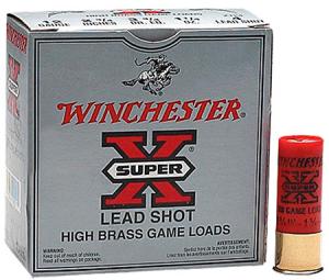Winchester Ammo X125 Super-X High Brass Game 12 Gauge 2.75" 1-1/4 oz 5 Shot 25 Bx/ 10 Cs