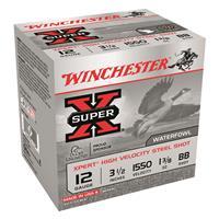 Winchester Super-X Xpert High-Velocity Steel, 12 Gauge, 3 1/2&amp;quot; Shot Shells, 1 3/8 oz., 250 Rounds