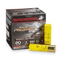 25 rds. Winchester 20 Gauge 3&amp;quot; 1 1/4 oz. Super-X Super Pheasant Copper Plated Shotshells
