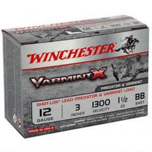 Winchester Varmint X 12 GA 3-inch 1-1/2 Ounce BB Copper Plated Shot 10Rds