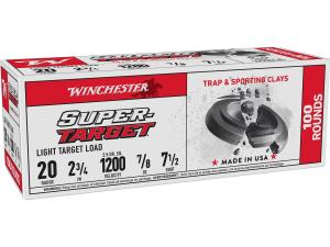 Winchester Super Target 20 Gauge Ammo - 740306
