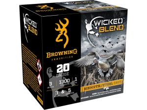 Browning Wicked Blend Waterfowl 20 Gauge Steel and Bismuth Ammo - 633735