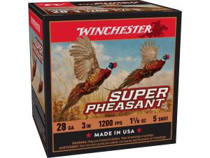 Winchester Super Pheasant Ammunition 28 Gauge 3 1-1/8 oz #5 Shot - 572319"