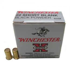 Winchester Super-X Black Powder Blank .22Short Blank 50Rds