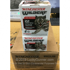 22 LR - 40 Grain CPHP - Winchester Wildcat - 5000 Rounds