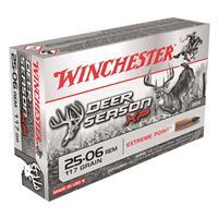 Winchester, Deer Season XP, .25-06 Remington, Polymer-Tipped Extreme Point, 117 Grain, 20 Rounds
