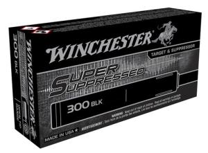 WINCHESTER Super Suppressed 300BLK 200gr   20/bx SUP300BLK