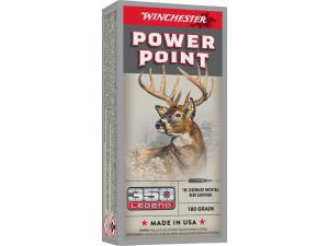 Winchester Power Point Ammunition 350 Legend 180 Grain Power-Point - 418796