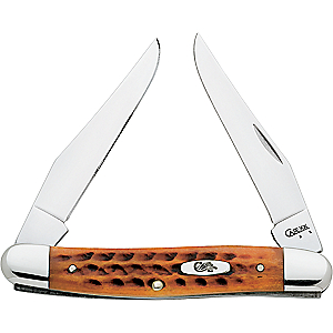 Case Cutlery 6220 Pocket Worn Bone Stainless-Steel Peanut Folding Knife - Folding/Pocket Knives at Academy Sports
