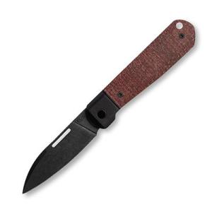XX 2024 Shot Show Exclusive Bridgeline Highbanks Dark Red Burlap Micarta CA10768 Knife