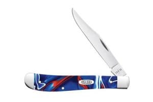 XX Patriotic Kirinite Slimline Trapper Folding Knife CA11229