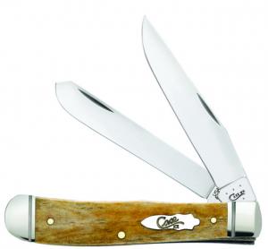 Case Smooth Antique Bone - Trapper Folding Blade, 6254 SS, 58182