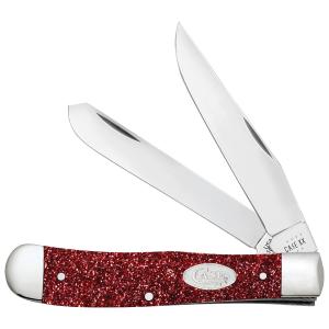 Case Ruby Stardust Kirinite Trapper Folding Knife