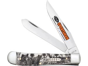 Case XX 81223 Sportsman Trapper Knife Bear Handles
