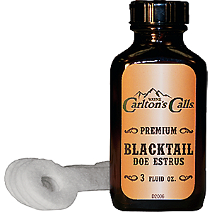 Wayne Carlton's Calls Carlton's Premium Blacktail Doe Estrus Urine