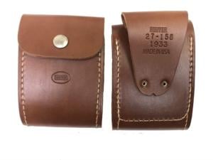 Hunter Company Two Level Cartridge Carrier, 4 Rounds, .375 H&H/.460 Magnum, Chestnut Tan, 027-158, Chestnut Tan, 027-158