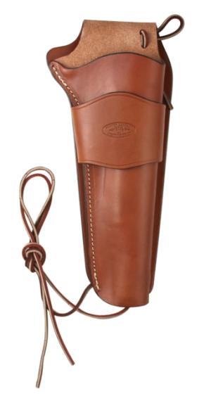 Hunter Company Duke Style Cowboy Single Loop Holster for Single Action Firearms, 7.5in Barrel Length, Right Hand, Chestnut Tan, 1086-50, Chestnut Tan, 1086-50