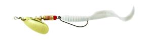 Mepps Comet Combo 1/4oz Gold-White, C3C G-1