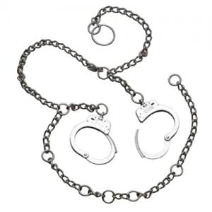 Smith &amp; Wesson 1800 Waist Chain Hands At Hips Nickel
