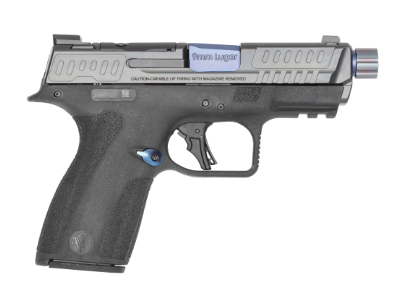 S&W M&P Shield X PC 9mm 4.1" 13rd / 15rd Pistol w/ Threaded PVD Blue Barrel