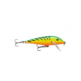 Rapala CD11FT CountDown Lure Size 11, 4 3/8" Length, 9'-13' Depth, 2 #3 Hooks, Fire Tiger, Package of 1
