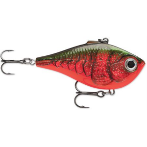 Rapala Rippin' Rap Rattling Lipless Crankbait - 2-1/2" - Red Crawdad