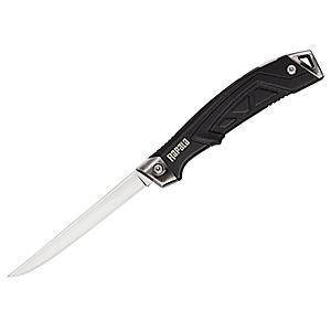 Rapala Folding Fish Pro Fillet Knife - Black