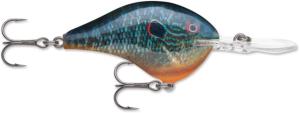 Rapala Dives-To 08 Lure, Live Pumpkinseed, DT08PSL