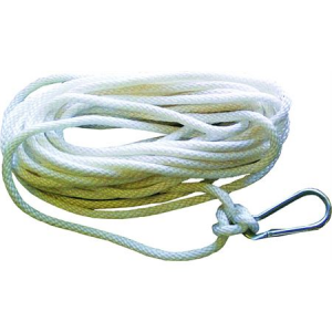 Attwood 11707-7 Twisted Nylon Anchor Line With Hook