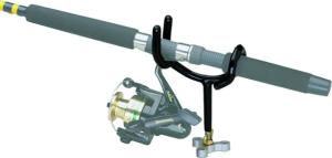 Attwood Marine Attwood Sure Grip Rod Holder 5Deg 4in SS Stem with 5071 Base, 5060-3