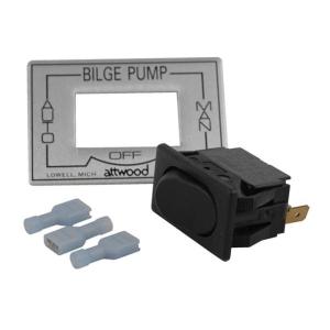 Attwood Marine Auto/Off/Manual Bilge Pump Switch 3-Way, 7615A3