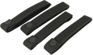 Condor 6in Mod Straps, 4 Pcs / Pack, Black, 224-002