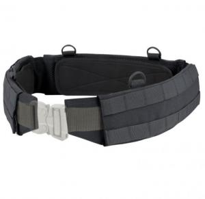 Condor Slim Battle Belt w/ Removable Anti-Slip Rubberized Pads, Black, Medium, 121160-002-M