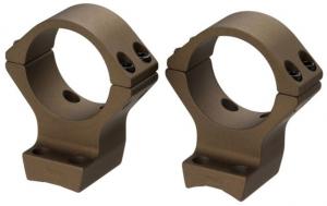Browning X-Bolt Scope Ring Standard 30, Bronze Cerakote, 12534
